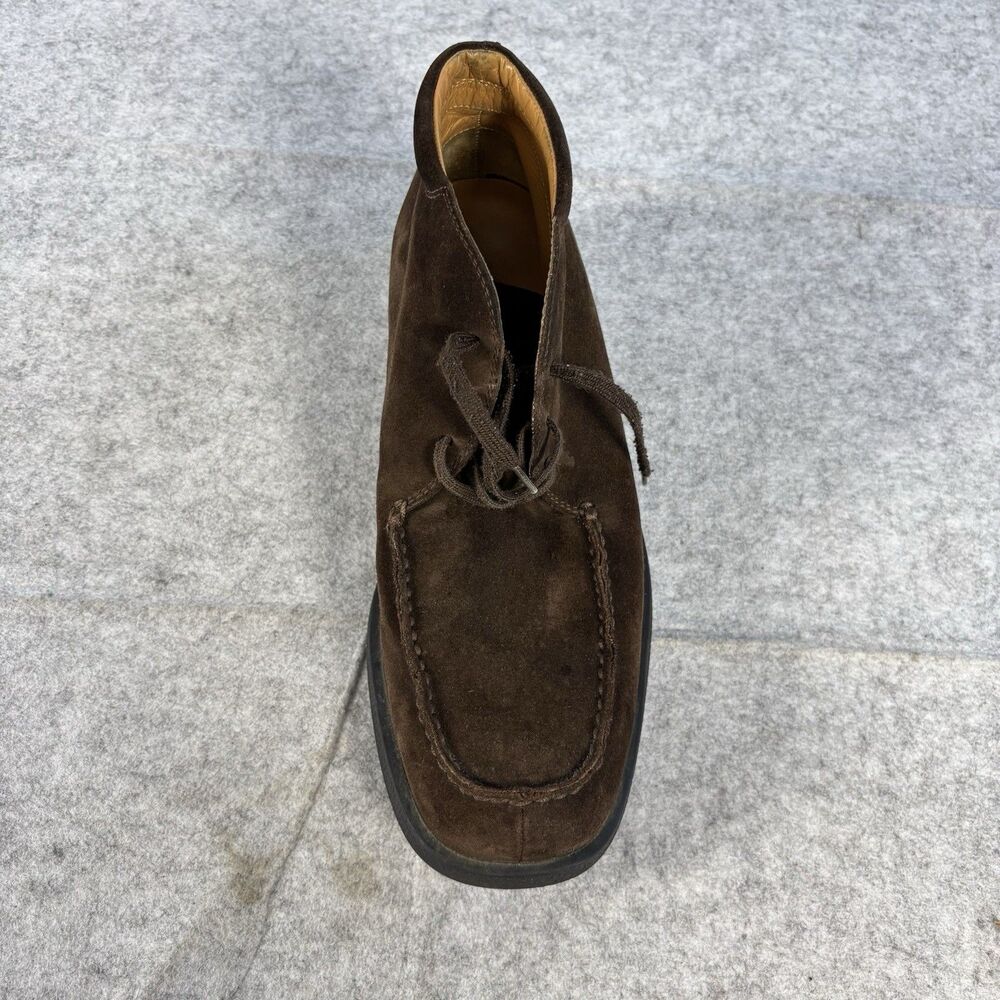 Tod’s Suede Ankle Chukka Boots Shoes Mens Size 8 Chocolate Brown EUC - LEFT ONLY - Picture 6 of 10